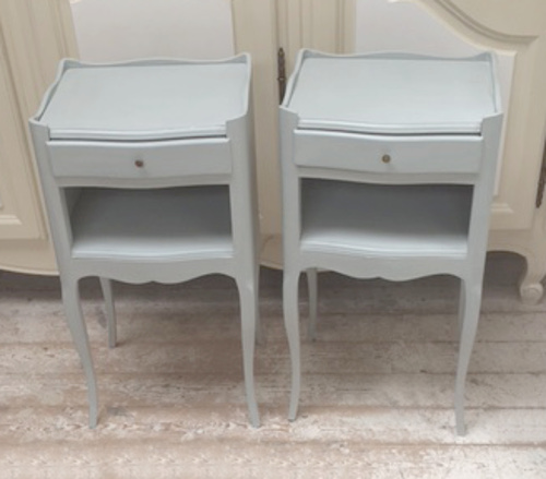 Pair of Vintage French bedside tables